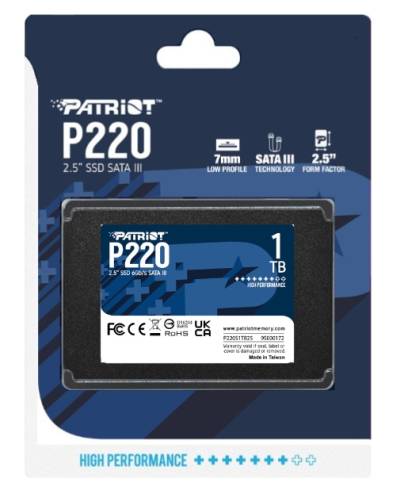 Patriot P220 1TB SATA3 2.5
