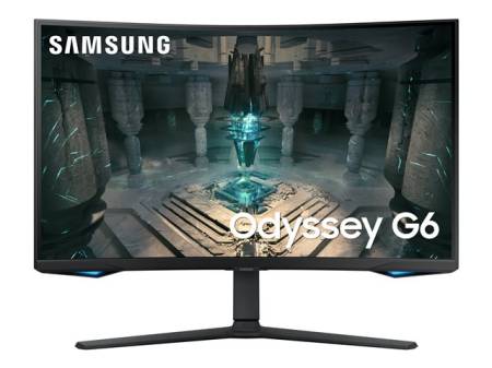 SAMSUNG LS32BG650EUXEN 32inch VA QHD Curved 16:9 240Hz 350cd/m2 1ms GTG 2xHDMI 2.1 DP USB HUB BT LAN Wi-Fi HAS Black