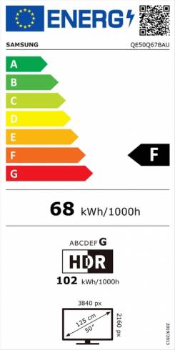 Samsung 50'' 50Q67B QLED FLAT