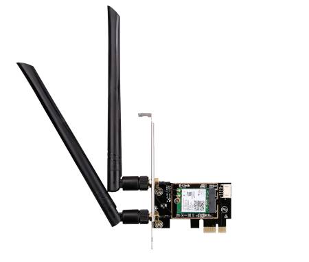 D-Link AX3000 Wi-Fi 6 PCIe Adapter with Bluetooth 5.0