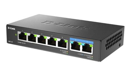 D-Link 7-Port Multi-Gigabit Unmanaged Switch