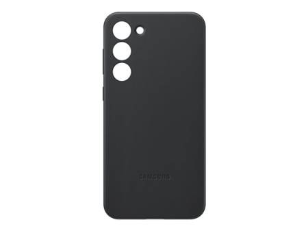 SAMSUNG GALAXY S23+ Leather cover Black