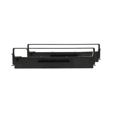 Epson SIDM Black Ribbon Cartridge for LX-350/300+/300+II