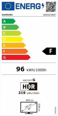 Samsung 65" 65Q70B QLED FLAT