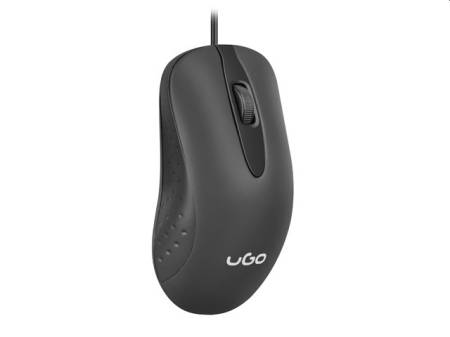 uGo Mouse Meru M100 1000DPI Optical Black