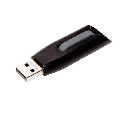 Verbatim V3 USB 3.0 128GB Store 'N' Go Drive Grey