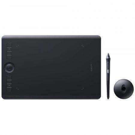 Wacom Intuos Pro L + Transcend 4-Port HUB