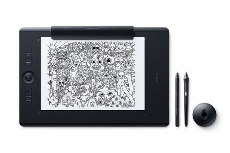 Wacom Intuos Pro M Paper + Transcend 4-Port HUB