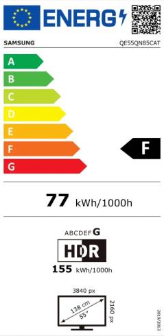 Samsung 55'' 55QN85C NEO QLED FLAT