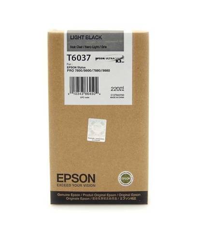 Epson 220ml Light Black for Stylus Pro 7880/9880/7800/9800