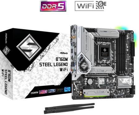 Asrock B760M STEEL LEGEND WIFI