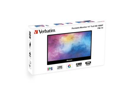 Verbatim PM-14 Portable Monitor 14" Full HD 1080p