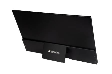 Verbatim PMT-17 Portable Touchscreen Monitor 17.3" Full HD 1080p Metal Housing