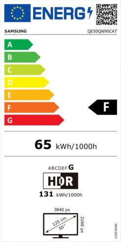 Samsung 50'' 50QN90C QLED FLAT