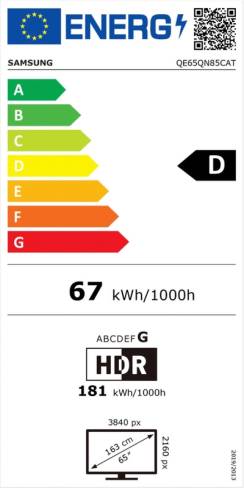 Samsung 65'' 65QN85 QLED