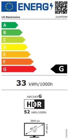 LG 32UP55NP-W