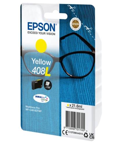 Epson 408L Spectacles DURABrite Ultra Single Yellow Ink