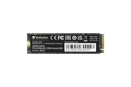 Verbatim Vi3000 Internal PCIe NVMe M.2 SSD 256GB