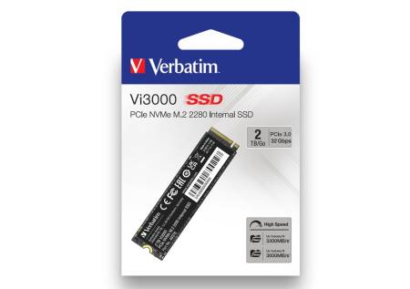 Verbatim Vi3000 Internal PCIe NVMe M.2 SSD 2TB
