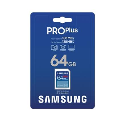 Samsung 64GB SD Card PRO Plus