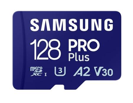 Samsung 128GB micro SD Card PRO Plus with Adapter