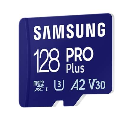Samsung 128GB micro SD Card PRO Plus with Adapter