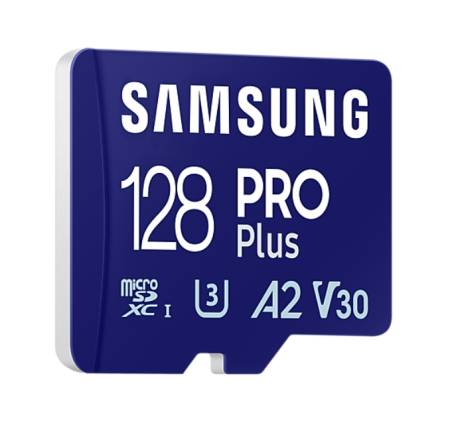 Samsung 128GB micro SD Card PRO Plus with Adapter