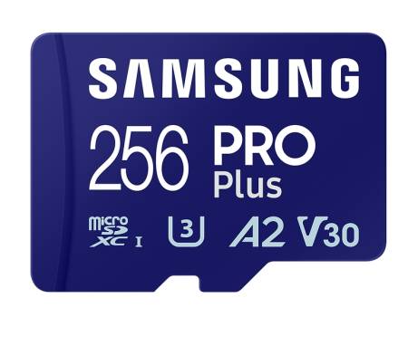 Samsung 256GB micro SD Card PRO Plus with Adapter