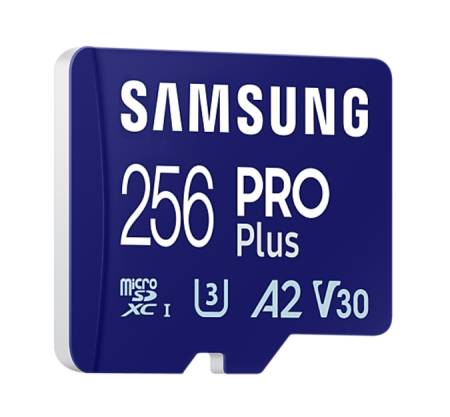 Samsung 256GB micro SD Card PRO Plus with Adapter