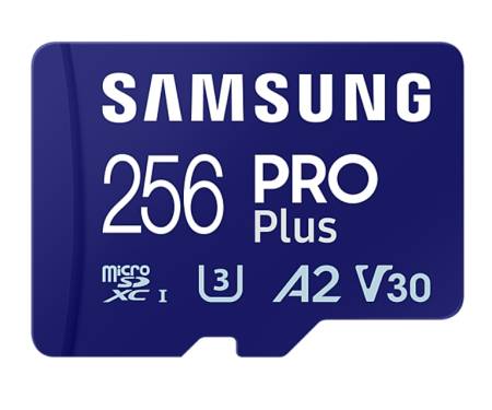 Samsung 256GB micro SD Card PRO Plus with USB Reader