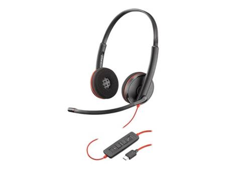 Слушалки POLY BLACKWIRE C3220 209749-201 USB-C черни