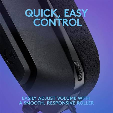 Геймърски слушалки с микрофон Logitech G335 981-000978 - черни