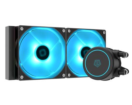 RGB Водно охлаждане за Intel/AMD процесори ID-Cooling Auraflow X 240 EVO