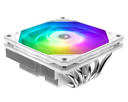 aRGB Охлаждане за процесори Intel/AMD ID-Cooling IS-55 ARGB - бяло