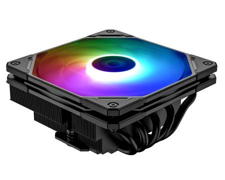 aRGB Охлаждане за процесори Intel/AMD ID-Cooling IS-55 ARGB - черно