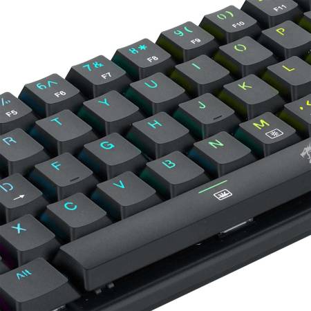 RGB гейминг клавиатура Redragon Anivia Pro Red Switch механична K614RGB-PRO_RD - черна
