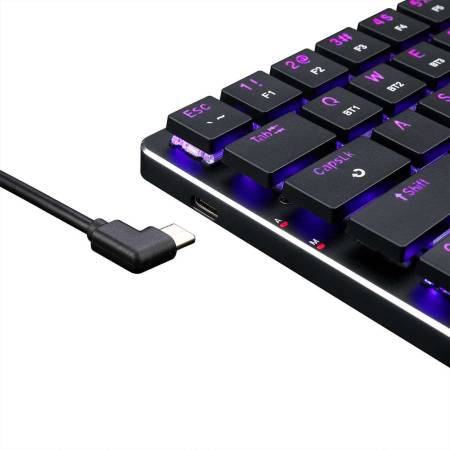Клавиатура Redragon Elise PRO K624P-KBS RGB нископрофилна