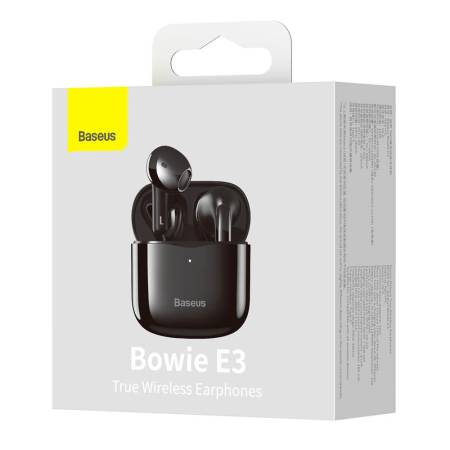Безжични слушалки Baseus NGTW080001 Bowie E3 TWS In-Ear Bluetooth черни