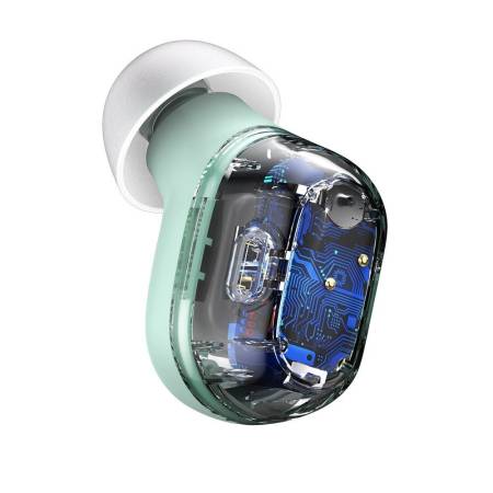 Безжични слушалки Baseus Encok WM01 TWS Bluetooth 5.3 NGTW240006 - зелени