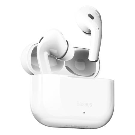 Безжични слушалки Baseus TWS W3 waterproof IP55 NGW3-02 Bluetooth 5.0 - бели