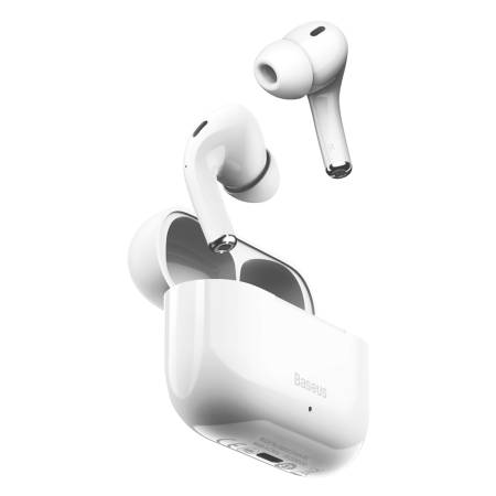 Безжични слушалки Baseus TWS W3 waterproof IP55 NGW3-02 Bluetooth 5.0 - бели
