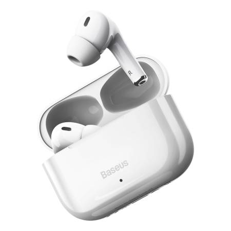 Безжични слушалки Baseus TWS W3 waterproof IP55 NGW3-02 Bluetooth 5.0 - бели