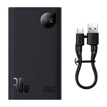 Външна батерия Baseus Adaman2 20000mAh 30W 2 x USB PPAD050101 - черна