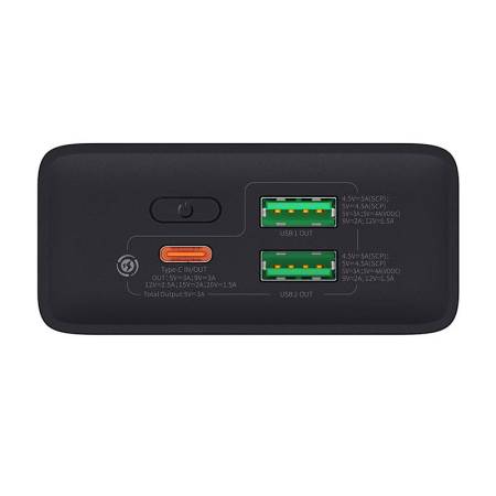Външна батерия Baseus Adaman2 20000mAh 30W 2 x USB PPAD050101 - черна