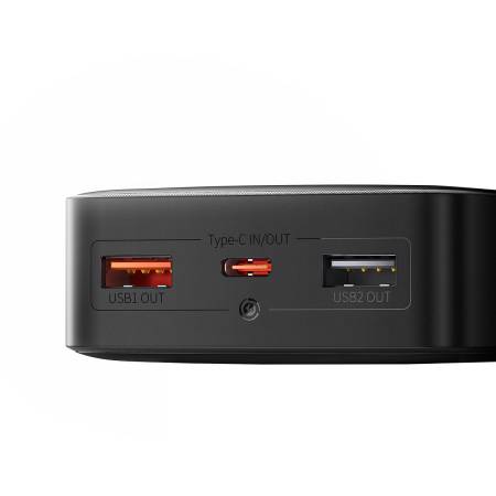 Външна батерия Baseus Bipow PPBD020301 20000mAh 25W 2x USB-A USB Type C черен