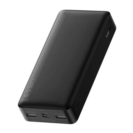 Външна батерия Baseus Bipow PPBD050101 20000mAh 15W Overseas Edition + USB-A - Micro USB кабел 0.25м - черна