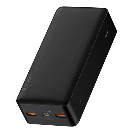 Външна батерия Baseus Bipow PPBD050401 30000mAh 20W черен + USB-A - Micro USB кабел 0.25m черен