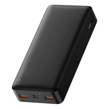 Външна батерия Baseus Bipow PPBD050501 20000mAh 20W черен + USB-A - Micro USB кабел 0.25m черен