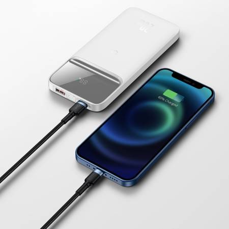 Външна батерия Baseus 10000 mAh 20W PPCX010102 безжична  - бяла