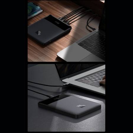 Външна батерия Baseus PPDGL-01 Blade Ultrathin 100W 20000mAh черен